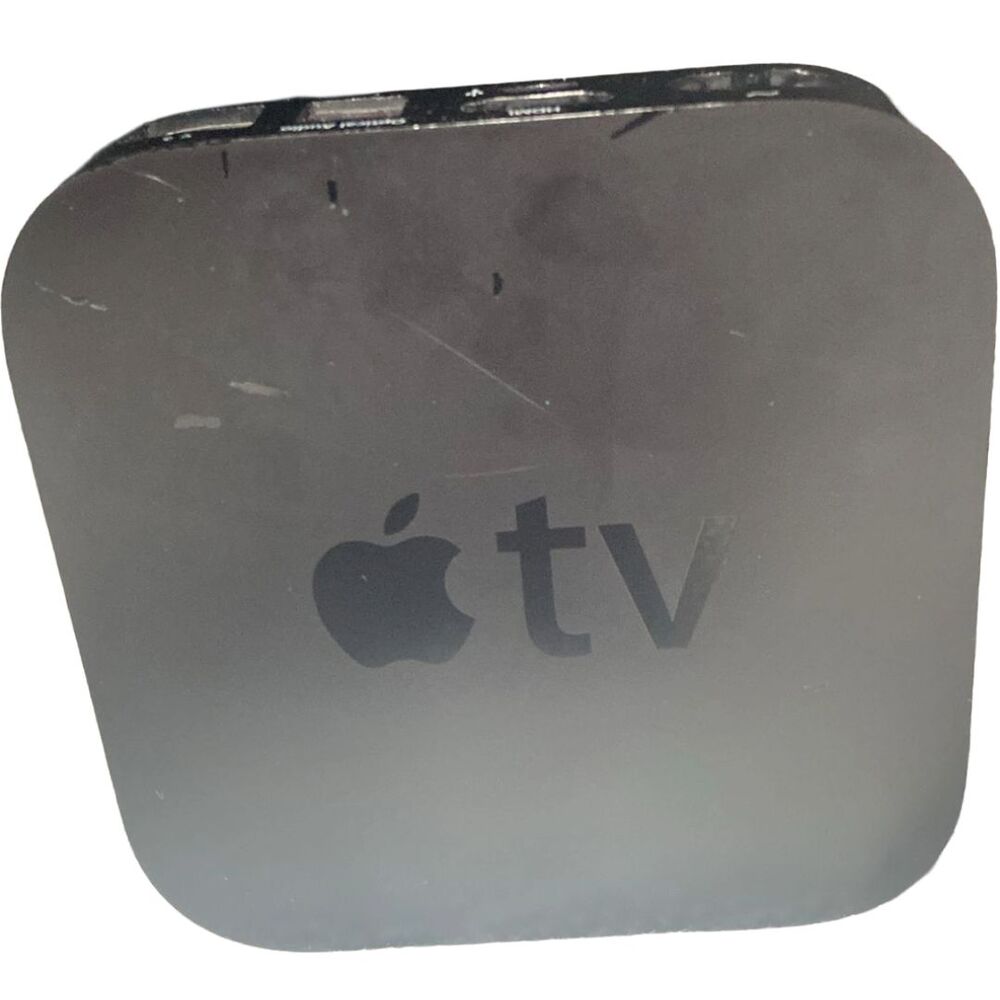 Apple TV 3rd Gen A1427 8GB 1080p HD Media Streamer Black Device Only WiFi HDMI